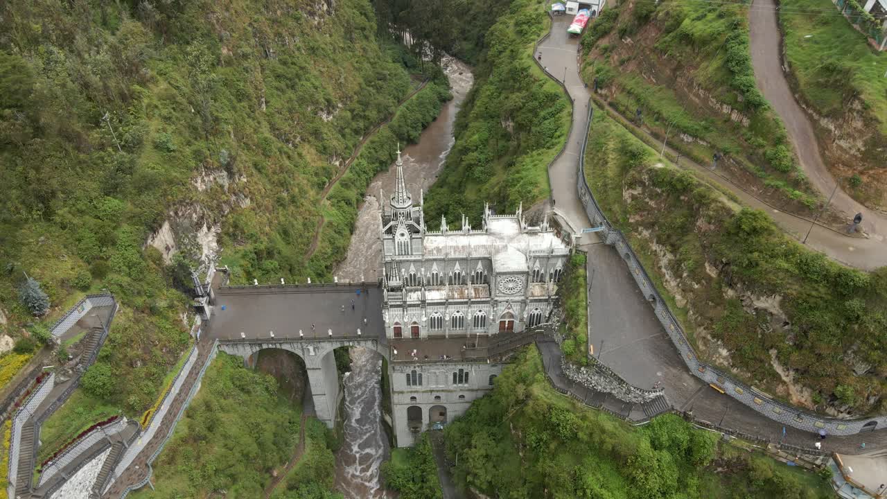 Ipiales Colombia Sanctuary of Las Lajas Cathedral South America landmark