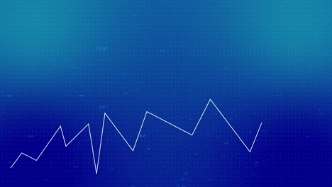 business development competition animation hi tech style charts grid bar chart growing business