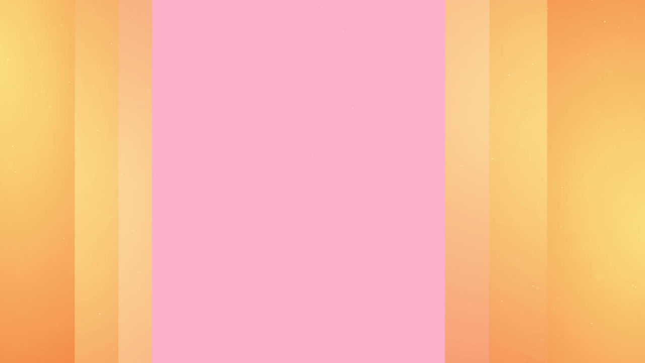 animación digital de líneas de diferentes tonos de naranja que se mueven contra un fondo rosa