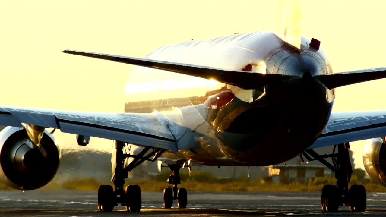 승객 비행기 이륙 시무스 루프 영상 확인