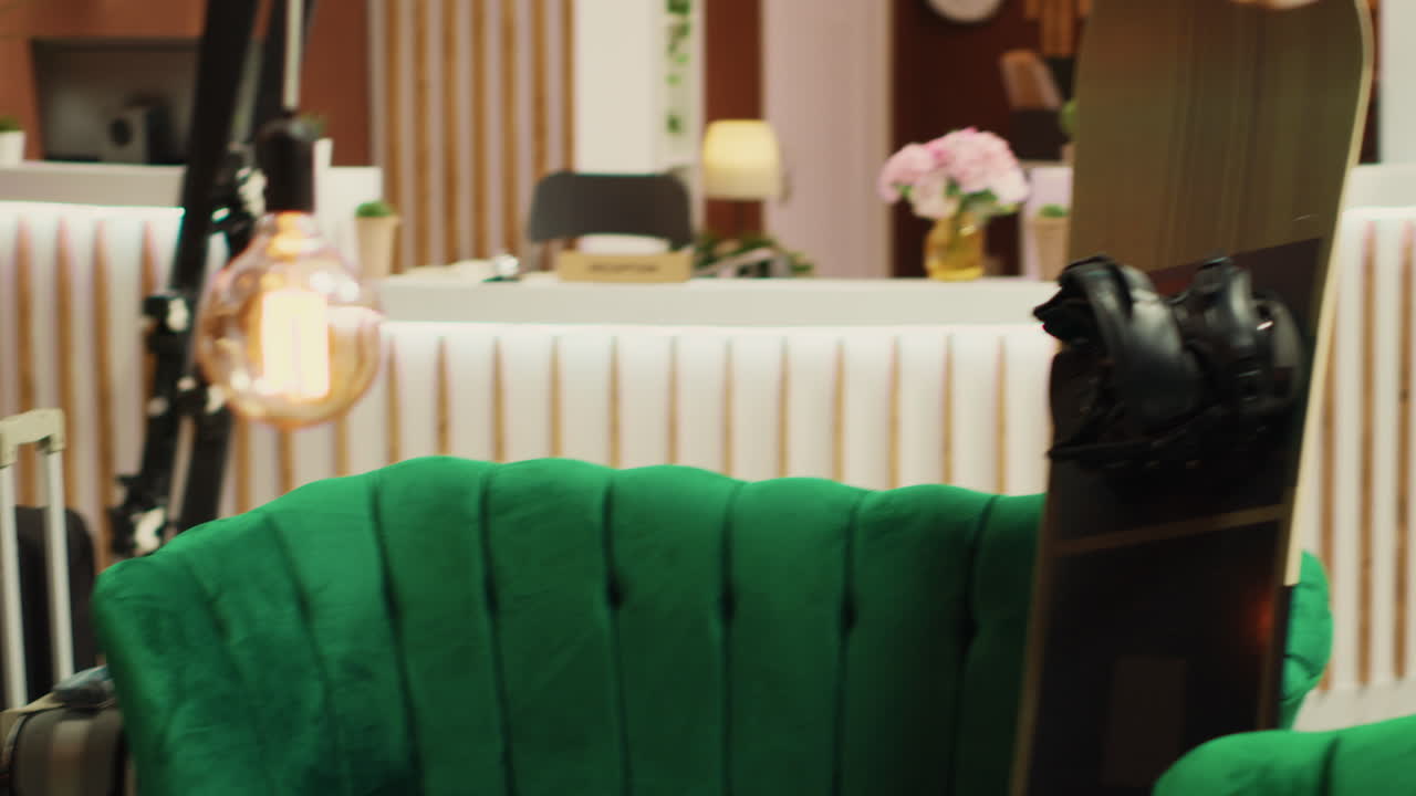 단지 내 겨울 스포츠 장비