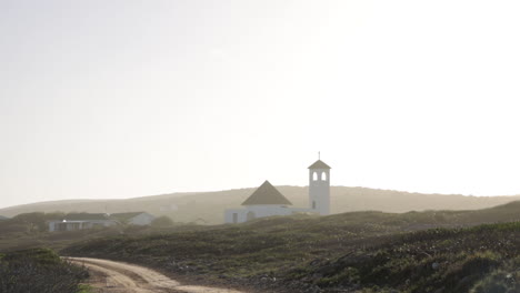 beautiful venue in nature at sunset