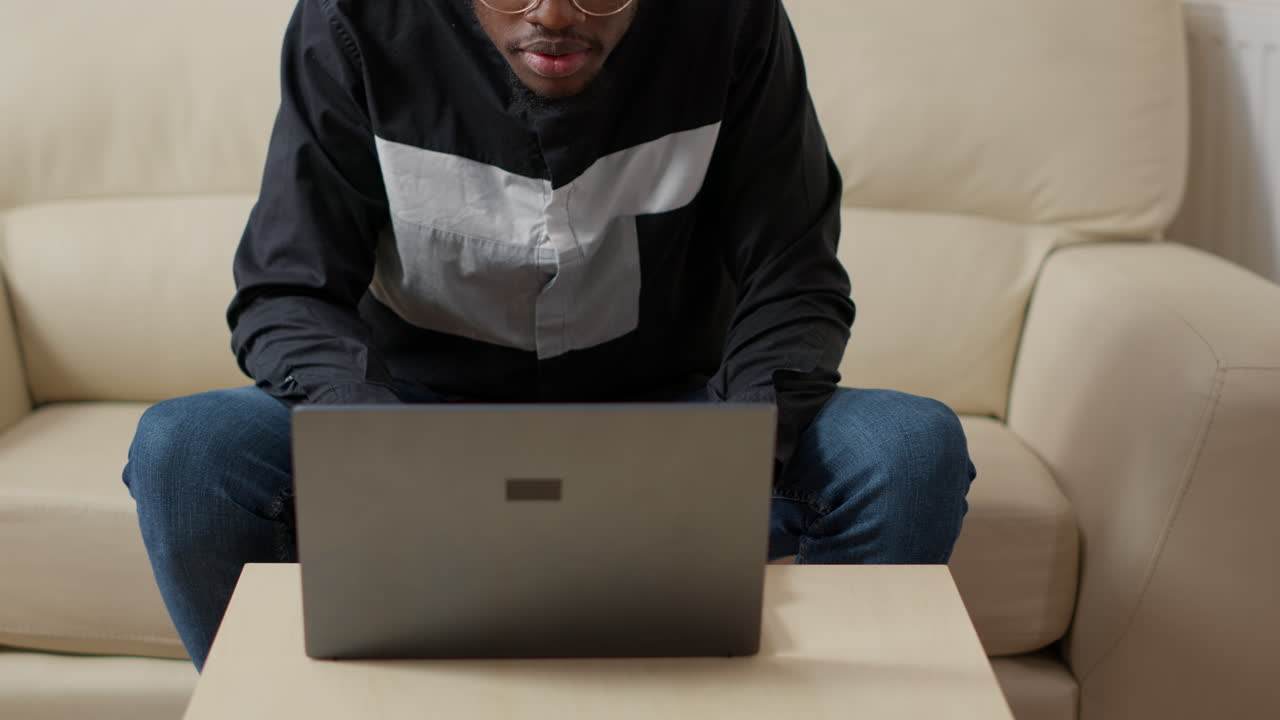 Male employee planning financial review with charts