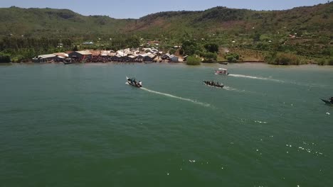 fishing village on the shores of lake victoria