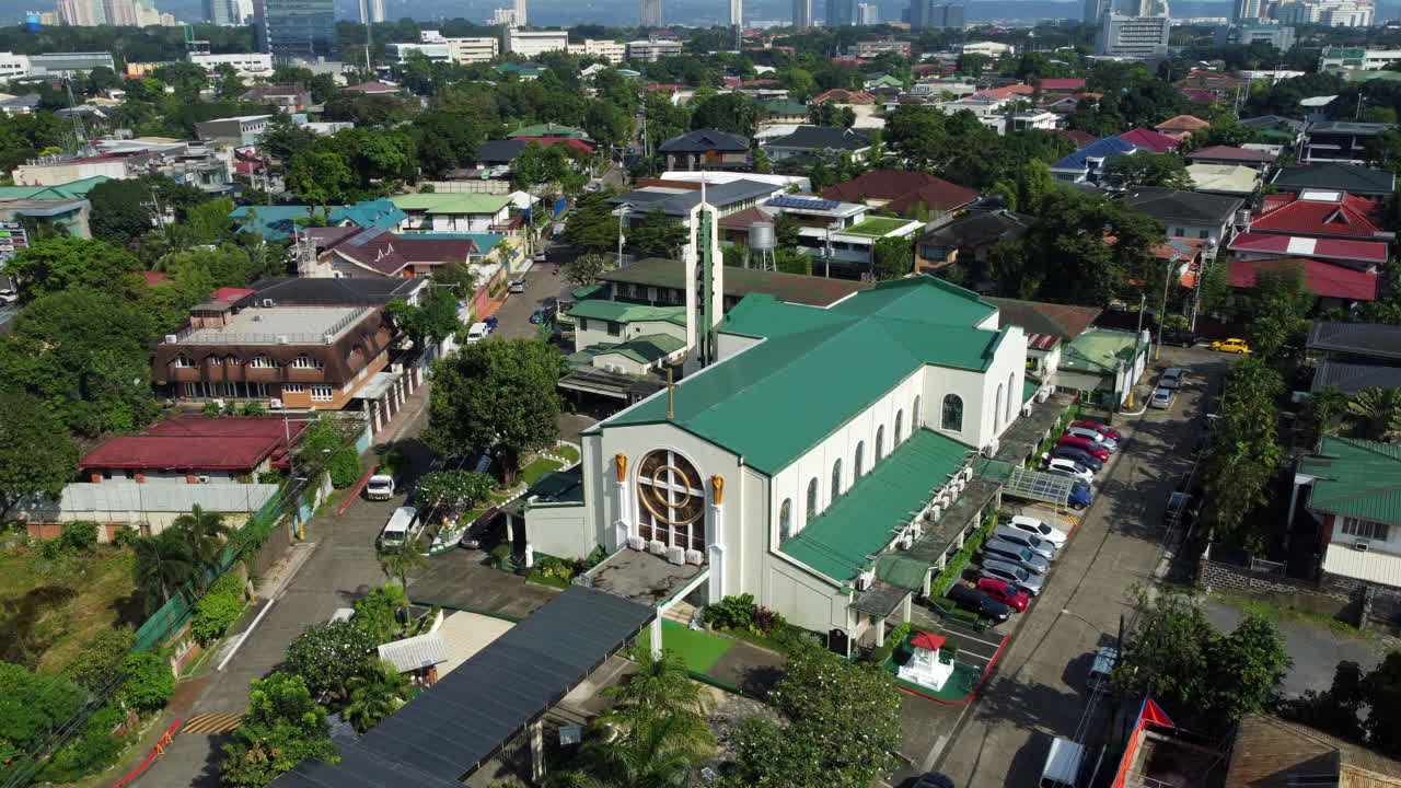 Aerial Shot Santuario de San Jose Parish