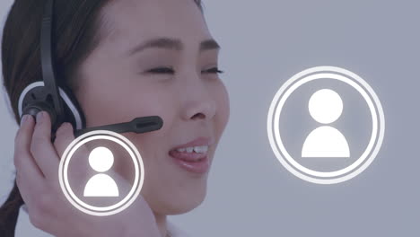네트워크 연결의 아이콘