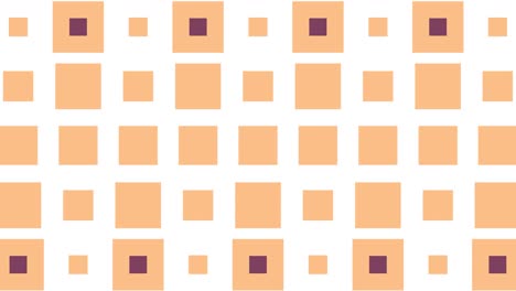 elemento de movimiento de medio tono abstracto fondo. animación de forma de movimiento. transición de animación en bucle.