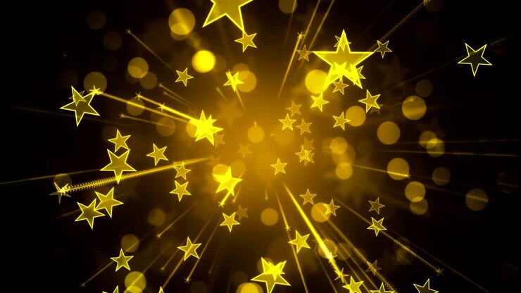 Superstar dorata per celebrazione