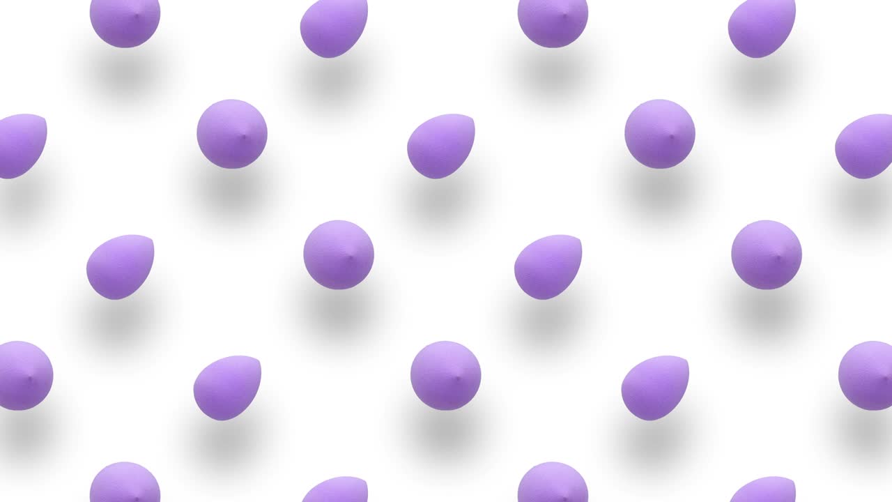 Abstract objects animation background.