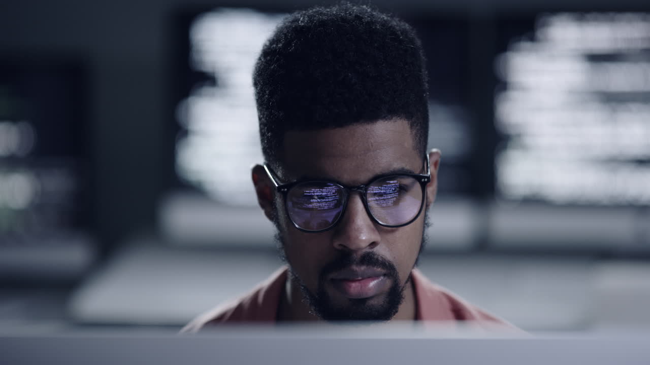 Focused Programmer at Work