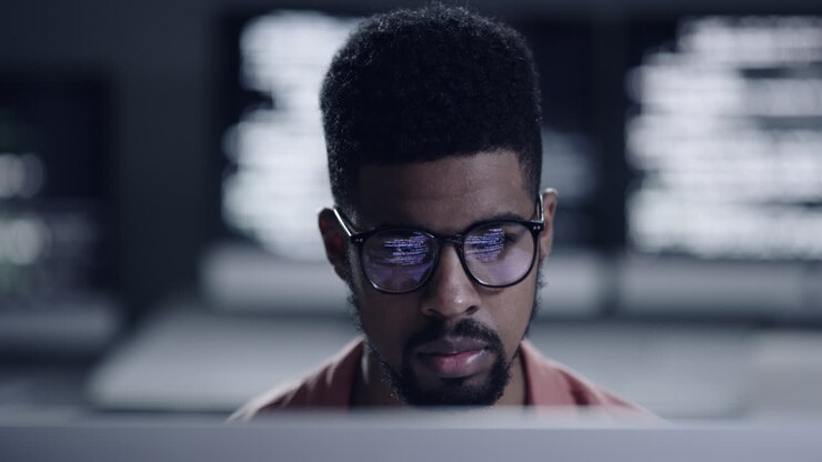 Focused Programmer at Work