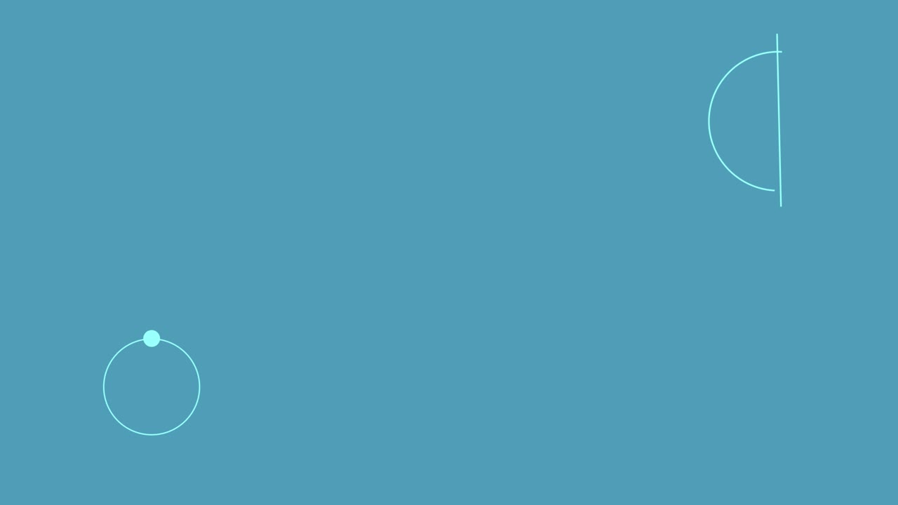 현대적인 평평한 모션 모양의 배경 애니메이션, 원활한 루프