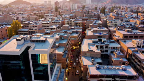 Vista aérea de una ciudad
