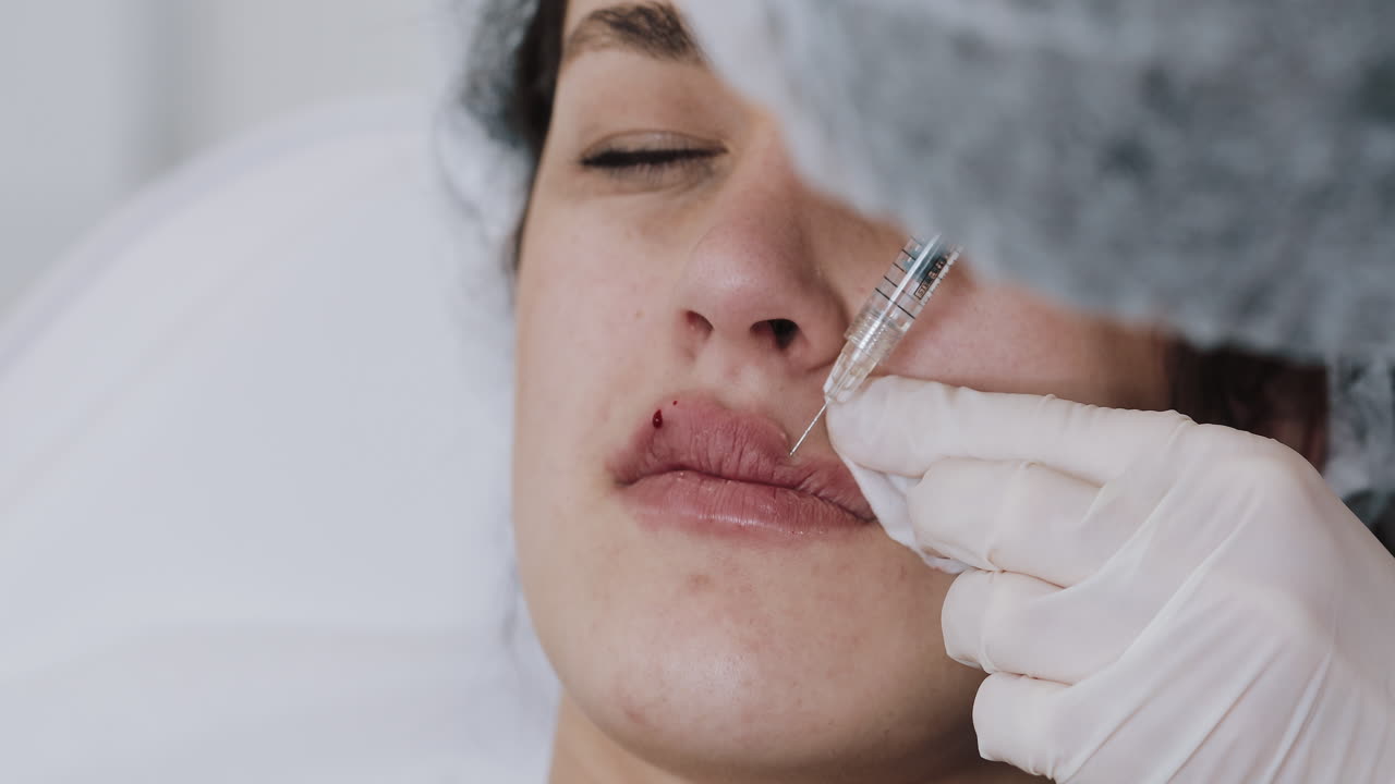 Lip Filler Injection Procedure