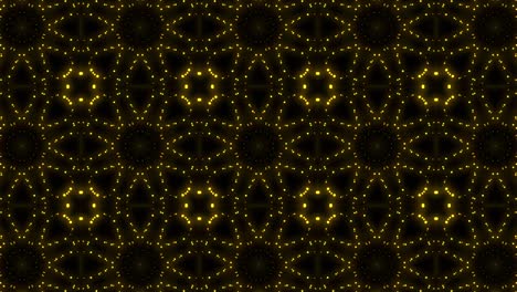 particle light emitting kaleidoscope animation motion graphics