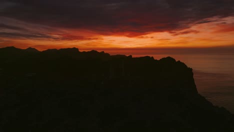 Epischer-Sonnenuntergang-Am-Albercutx-Wachturm,-Insel-Es-Colomer,-Kap-Formentor,-Mallorca,-Spanien