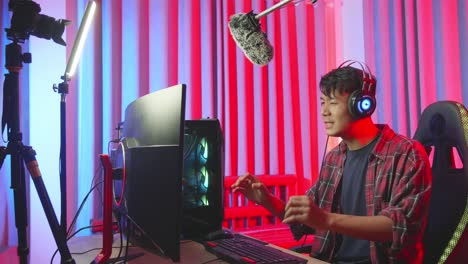 gamer streaming setup