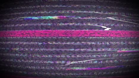Abstract digital tv noise flickers no signal vhs digital animation old tv glitch error video damage