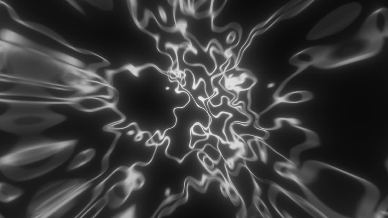 추상적인 흑백 유체 디자인