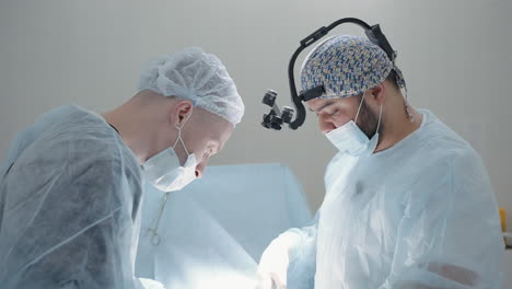 surgeons in operating room