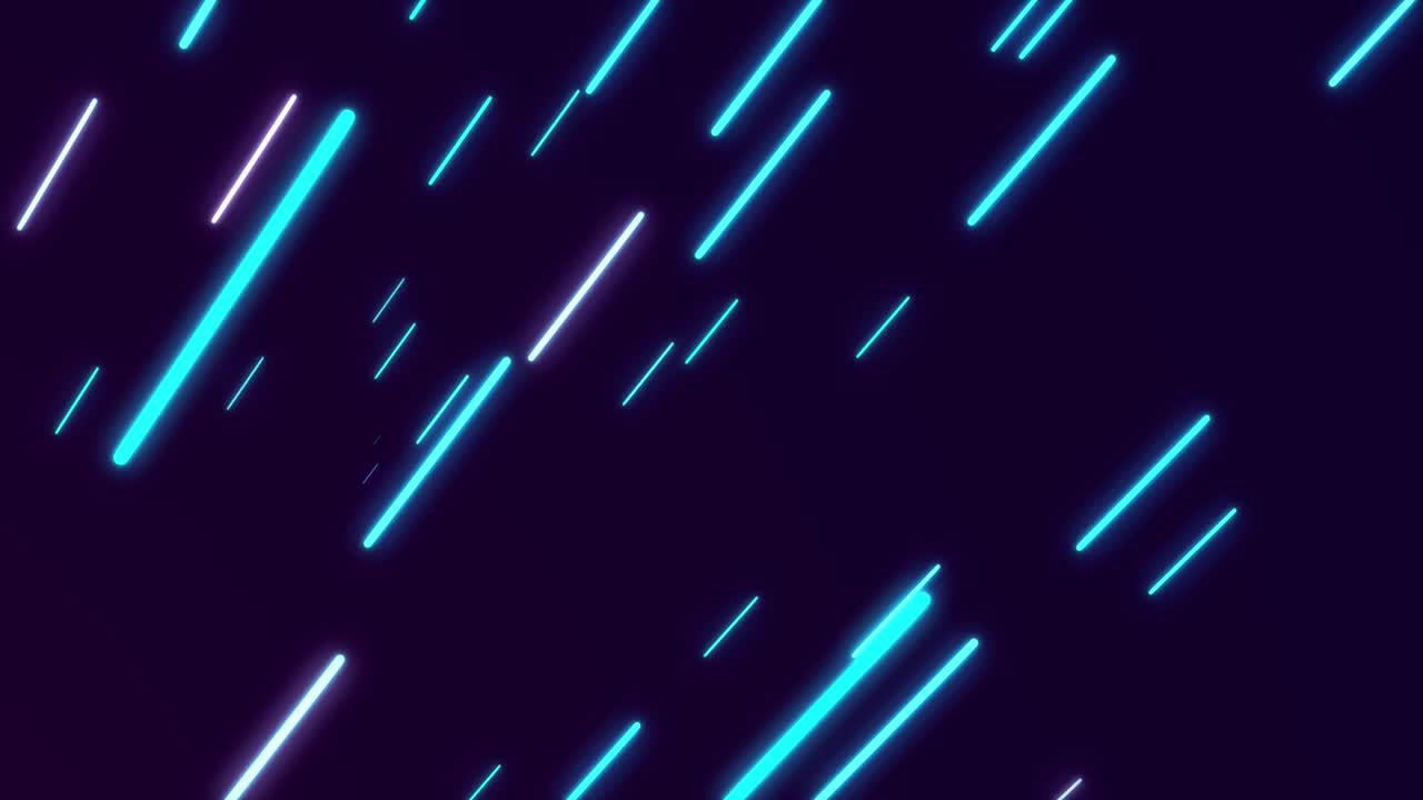 Abstract blue and white lines loopable background footage - 4k Colorful Neon glowing lines background - Glowing Neon Lights - 4K Abstract Minimal Motion Background - Multicolored moving neon lines