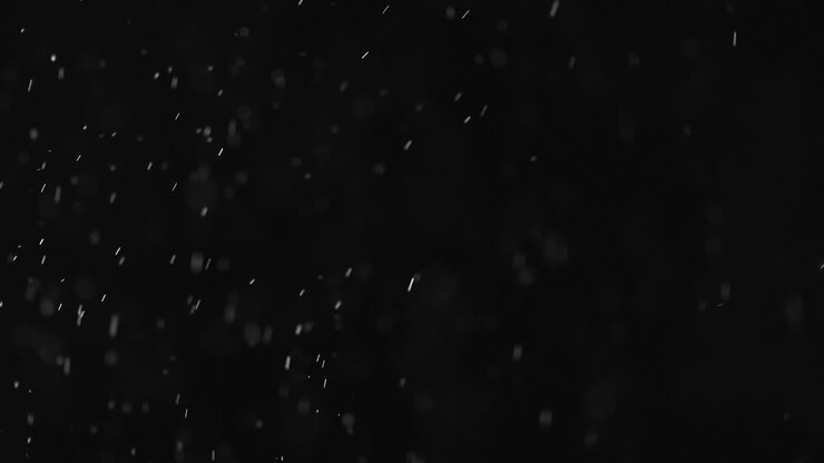 Stormy Snow Particle Scene
