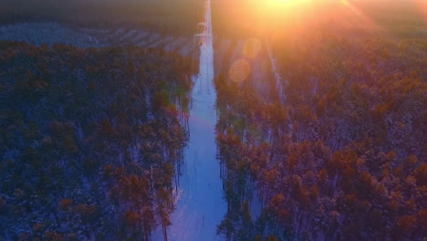 Transmission-towers-in-forest-aerial-landscape.-Electricity-towers