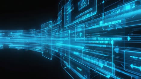 abstract digital technology background