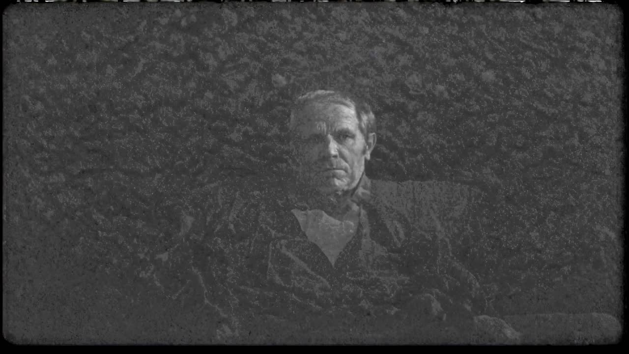 retrato vintage en blanco y negro de un hombre