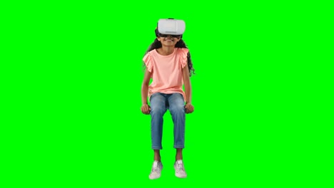 Girl-using-virtual-reality-headset-4k