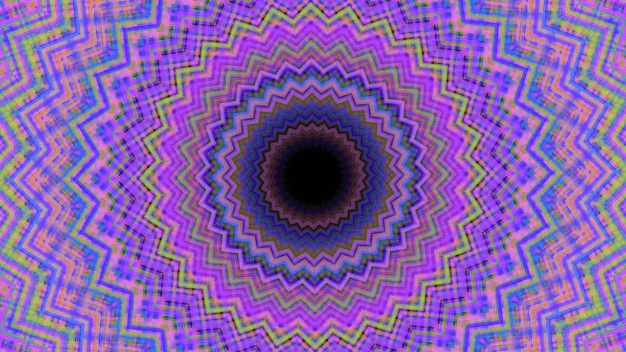 Abstract Kaleidoscope Pattern