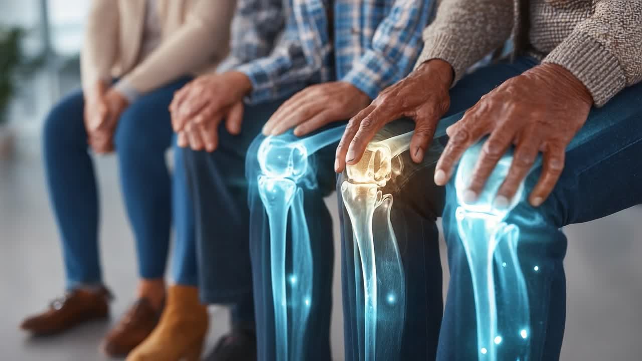 Visualisatie van gezamenlijke gezondheid: Een vergelijkende analyse van knieaandoeningen bij personen die in een kliniekomgeving zitten, waarbij problemen en behandelingen worden belicht