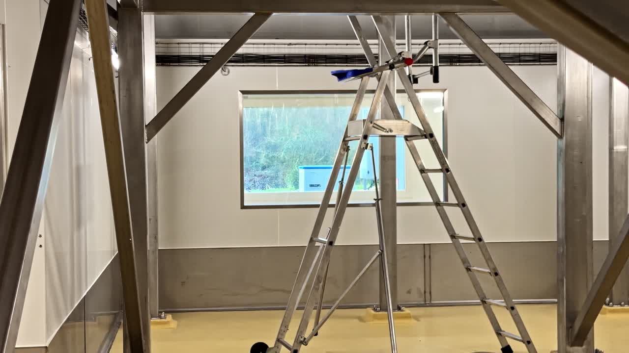 A hygienic finished space for storing food products