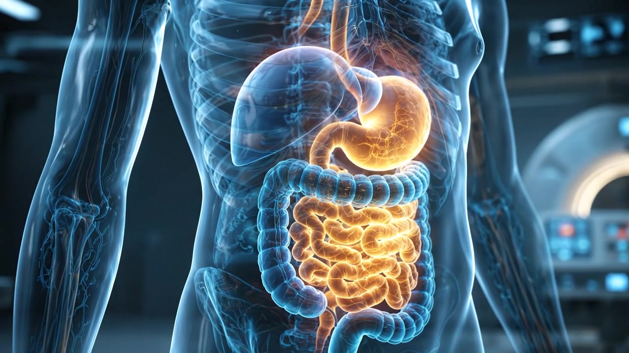 3D Medical Animation of Human Digestive System in Clinical Setting