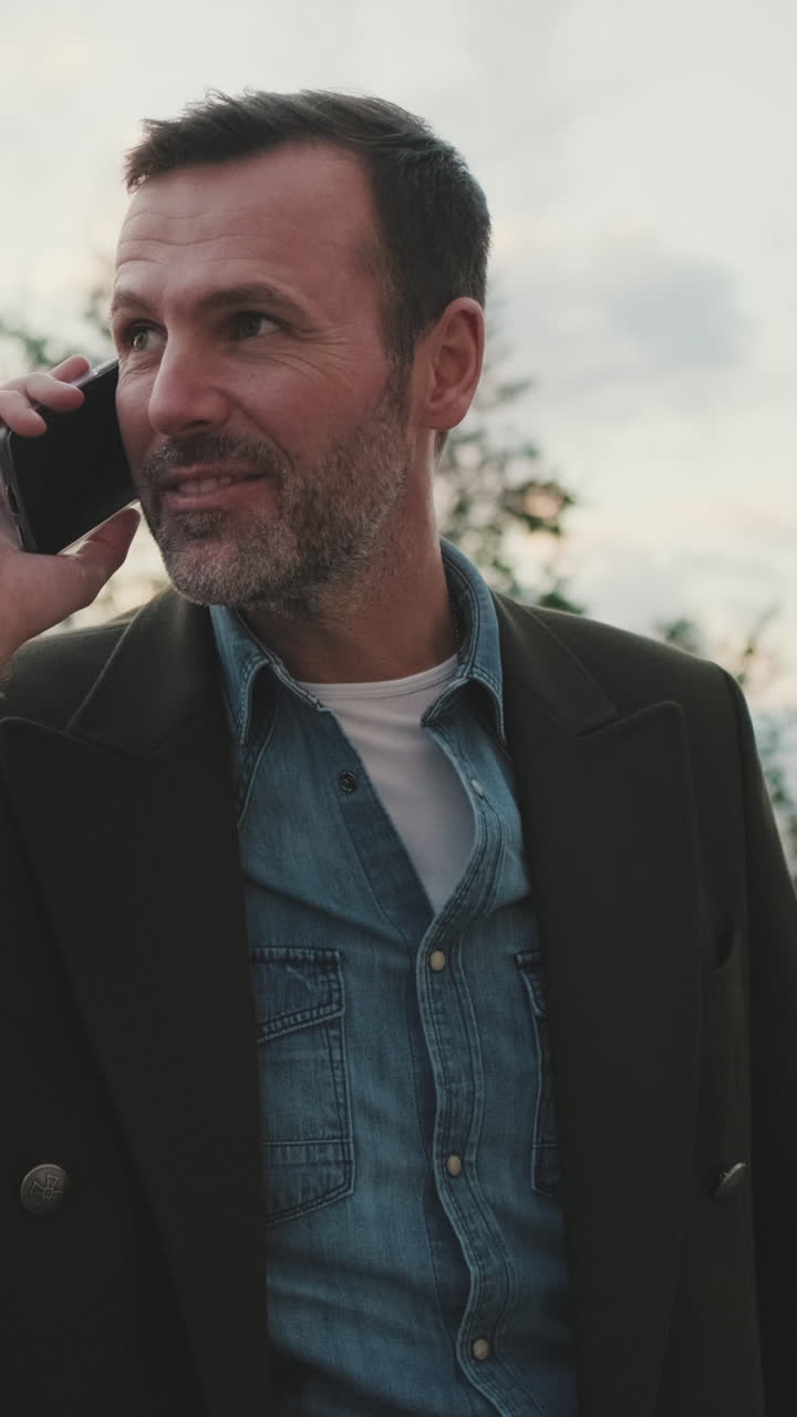 Man talking on the phone