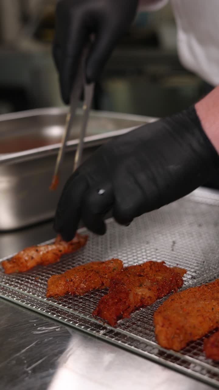 김을 준비하는 것