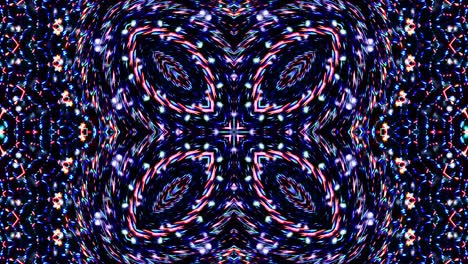 colorful lines glowing waves shape background kaleidoscope abstract