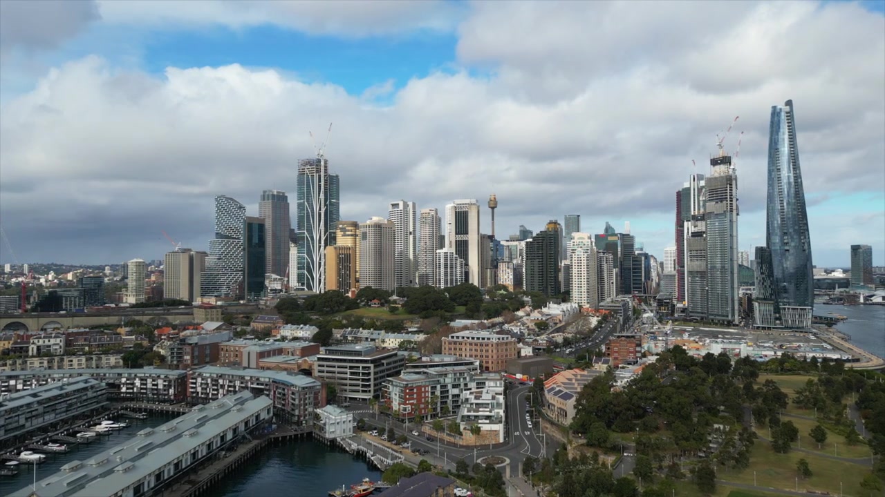 Il CBD! Sydney è la città con molti panorami mozzafiato