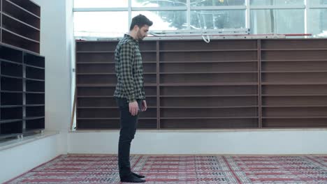 A-Young-Man-Praying-In-Mosque-1