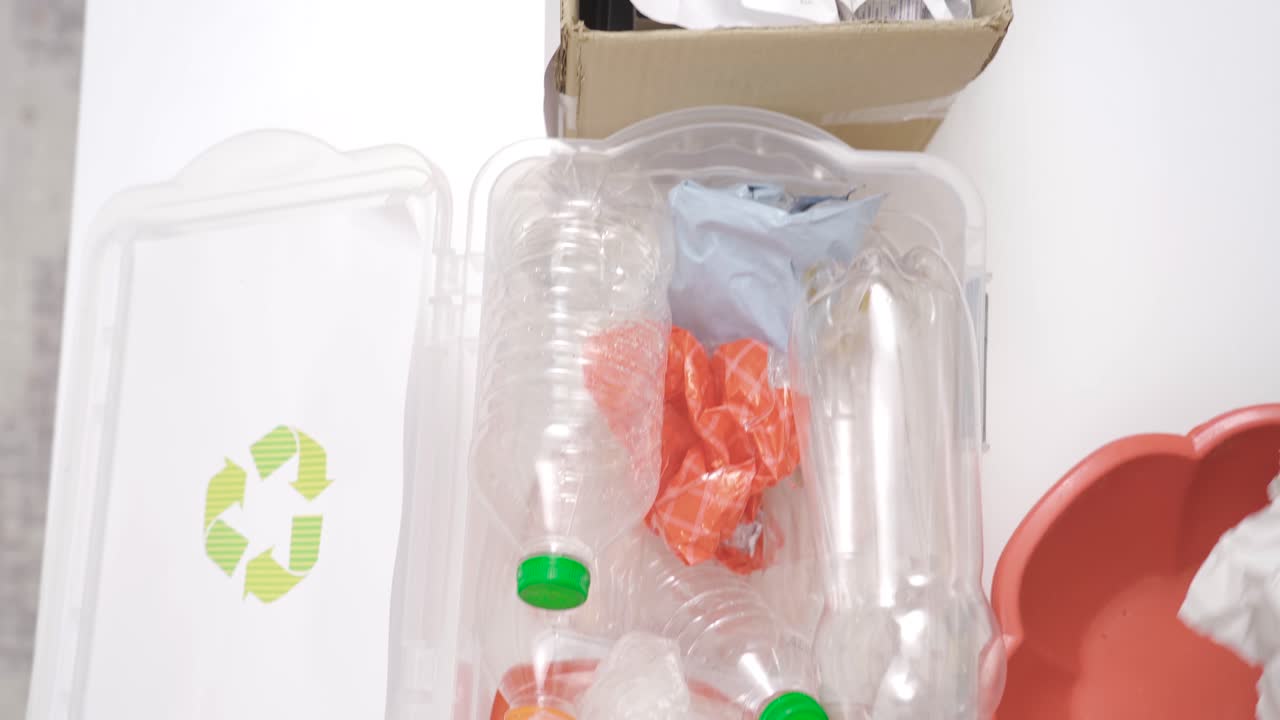 재활용, 집에서 재활용하는 것.