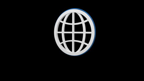el icono del globo 4k