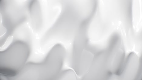 abstract background luxury cloth or liquid wave. mockup white background, silk cloth or satin  material abstract white elegant wallpaper design. seamless loop animation