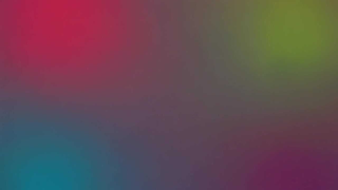 Abstract Background with Soft Blurring Colorful Light Orbs