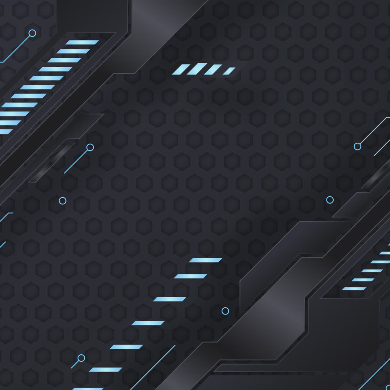 Dark Futuristic Technology Background