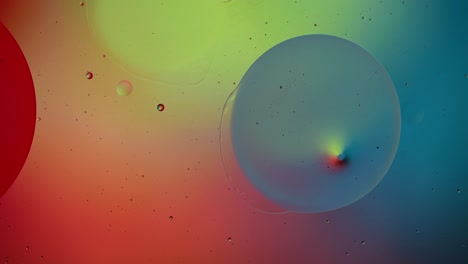 abstract colorful bubbles