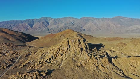 excelente toma aérea de las colinas de alabama en california