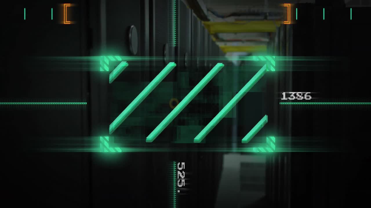 백그라운드에서 서버  ⁇ 에 대해 숫자를 변경하는 뷰파인더에서 선의 애니메이션