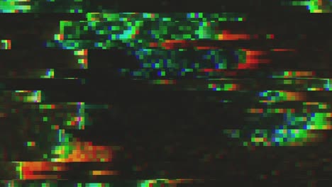 unique design abstract digital animation pixel noise glitch error video damage