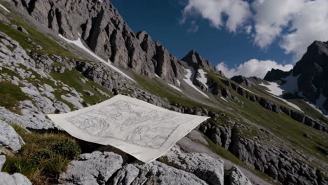 mountain map