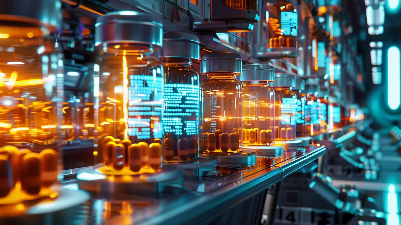 Futuristic Medical Lab